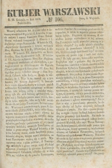 Kurjer Warszawski. 1839, № 106 (22 kwietnia)