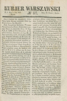 Kurjer Warszawski. 1839, № 117 (3 maja)