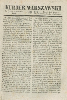 Kurjer Warszawski. 1839, № 129 (17 maja)