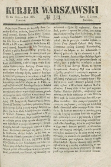 Kurjer Warszawski. 1839, № 133 (23 maja)