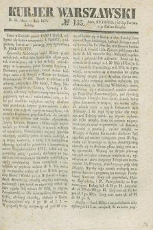 Kurjer Warszawski. 1839, № 135 (25 maja)