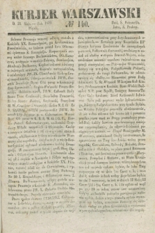 Kurjer Warszawski. 1839, № 140 (31 maja)