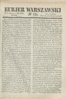 Kurjer Warszawski. 1839, № 146 (6 czerwca)