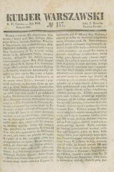 Kurjer Warszawski. 1839, № 157 (17 czerwca)