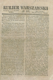 Kurjer Warszawski. 1839, № 169 (30 czerwca)