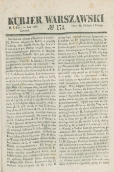 Kurjer Warszawski. 1839, № 173 (4 lipca)