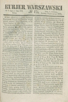 Kurjer Warszawski. 1839, № 175 (6 lipca)