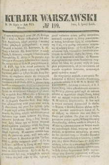 Kurjer Warszawski. 1839, № 199 (30 lipca)