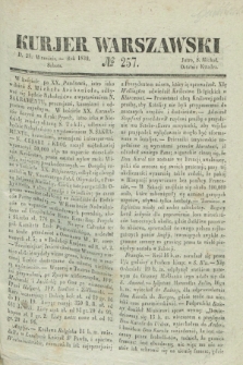 Kurjer Warszawski. 1839, № 257 (28 września)