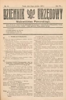 Dziennik Urzędowy Województwa Pomorskiego. 1927, nr 36