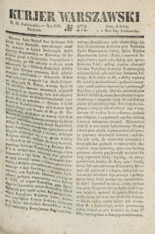 Kurjer Warszawski. 1839, № 272 (13 października)