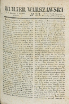 Kurjer Warszawski. 1839, № 292 (3 listopada)