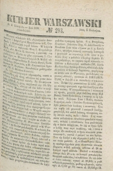 Kurjer Warszawski. 1839, № 293 (4 listopada)