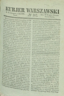 Kurjer Warszawski. 1839, № 302 (13 listopada)