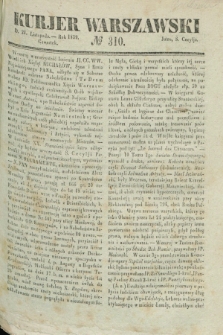 Kurjer Warszawski. 1839, № 310 (21 listopada)