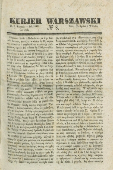 Kurjer Warszawski. 1840, № 8 (9 stycznia)