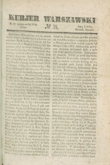 Kurjer Warszawski. 1840, № 58 (29 lutego)