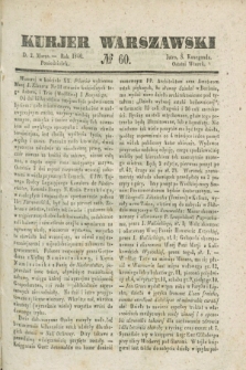 Kurjer Warszawski. 1840, № 60 (2 marca)