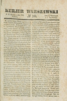 Kurjer Warszawski. 1840, № 100 (12 kwietnia)