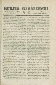Kurjer Warszawski. 1840, № 109 (23 kwietnia)