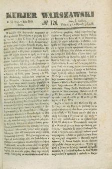Kurjer Warszawski. 1840, № 126 (13 maja)