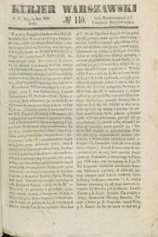 Kurjer Warszawski. 1840, № 140 (27 maja)