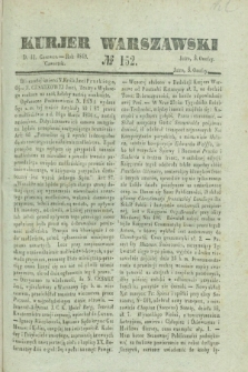 Kurjer Warszawski. 1840, № 152 (11 czerwca)