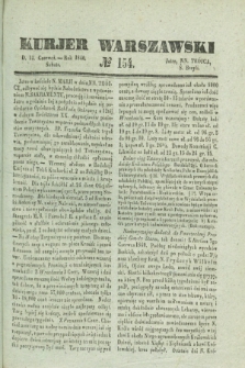 Kurjer Warszawski. 1840, № 154 (13 czerwca)