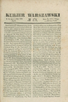 Kurjer Warszawski. 1840, № 179 (10 lipca)