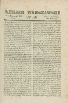 Kurjer Warszawski. 1840, № 180 (11 lipca)