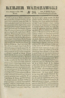 Kurjer Warszawski. 1840, № 204 (4 sierpnia)
