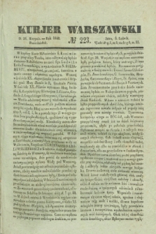 Kurjer Warszawski. 1840, № 223 (24 sierpnia)