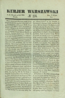 Kurjer Warszawski. 1840, № 224 (25 sierpnia)
