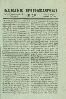 Kurjer Warszawski. 1840, № 250 (21 września)