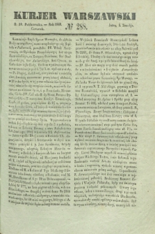 Kurjer Warszawski. 1840, № 288 (29 października)
