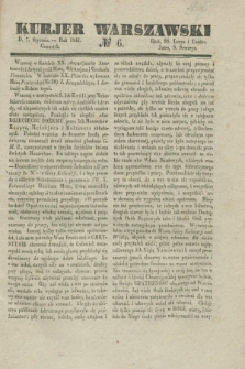 Kurjer Warszawski. 1841, № 6 (7 stycznia)