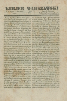 Kurjer Warszawski. 1841, № 7 (8 stycznia)
