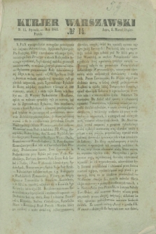 Kurjer Warszawski. 1841, № 14 (15 stycznia)
