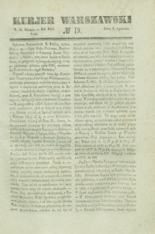 Kurjer Warszawski. 1841, № 19 (20 stycznia)