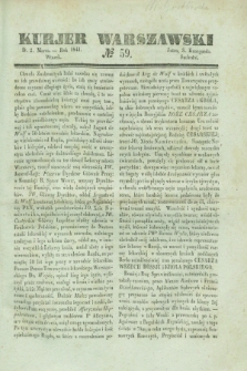 Kurjer Warszawski. 1841, № 59 (2 marca)