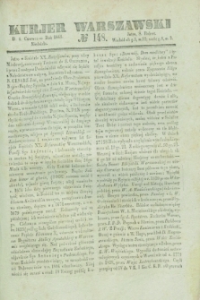 Kurjer Warszawski. 1841, № 148 (6 czerwca)