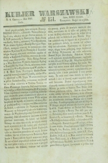 Kurjer Warszawski. 1841, № 151 (9 czerwca)