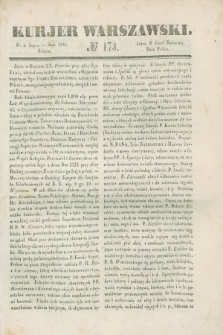 Kurjer Warszawski. 1841, № 173 (3 lipca)
