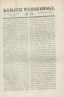 Kurjer Warszawski. 1841, № 174 (4 lipca)