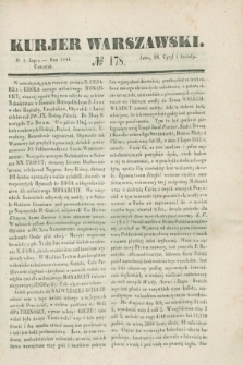 Kurjer Warszawski. 1841, № 178 (8 lipca)