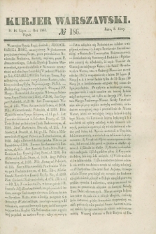 Kurjer Warszawski. 1841, № 186 (16 lipca)