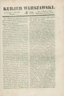 Kurjer Warszawski. 1841, № 188 (18 lipca)