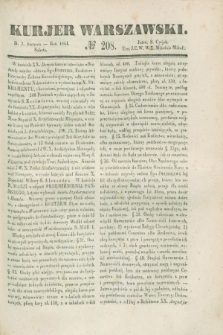 Kurjer Warszawski. 1841, № 208 (7 sierpnia)