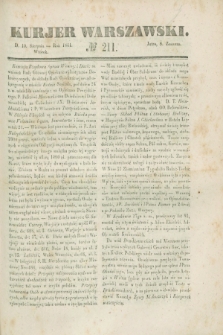 Kurjer Warszawski. 1841, № 211 (10 sierpnia)