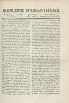 Kurjer Warszawski. 1841, № 224 (24 sierpnia)